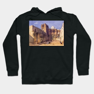 Leander Russ The Church of the Holy Sepulcher in Jerusalem Hoodie